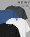 เสื้อยืดแขนสั้นไซส์ใหญ่ คอกลม สีพื้น IMP. COTTON PREMIUM XL 48”- 5XL 64”