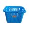 ตะกร้า TWIN BASKET No.5011 ขนาด 33x52x42 ซม. สีฟ้า