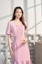 Dress W10 ชมพู