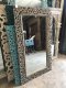MR27 Floral Carved Frame Dressing Mirror from India