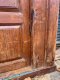 L141 Old Teakwood Door with Fine Carving