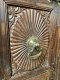 L128 Full Carved Colonial Teakwood Door