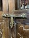M115 Old Teakwood Door with Iron Bars