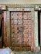 L130 Indian Door with Iron and Brass Decor