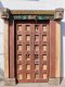 M69 Indian TeakWood Door with Carving