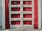 M43 Vintage Door in Red and White Color