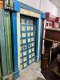 M82 Vintage Door in White and Blue