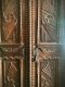 XL55 Vintage English Door with Colonial Carving