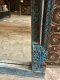 MR42 Vintage Blue Mirror with Unique Carving