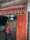 MR48 Old Carved Mirror Frame in Red Color