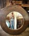 MR52 Tribal Wooden Mirror Frame from India