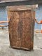 S66 Old Wooden Door with Brass Umbrellas
