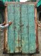 L25 Old TeakWood Door in Blue Color