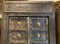 L86 Old Indian Door with Brass and Carving