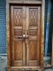 2XL72 Colonial Door with Colorful Glass
