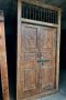XL71 Antique Colonial Door with Carving