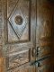 XL71 Antique Colonial Door with Carving
