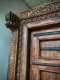M59 Vintage Door with Carving and Iron Decor