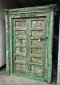M25 Vintage TeakWood Door in Green Color
