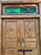 XL52 Vintage Colonial Door with Glass