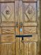 XL52 Vintage Colonial Door with Glass