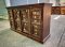 4SB28 Antique Sideboard with Brass Decor