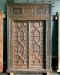 2XL22 Arabic Style Antique Door with Carving and Brass