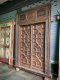 2XL22 Arabic Style Antique Door with Carving and Brass