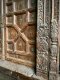 2XL22 Arabic Style Antique Door with Carving and Brass