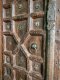 2XL22 Arabic Style Antique Door with Carving and Brass