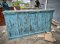 4SB30 Antique Sideboard in Blue Color