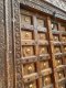 Vintage Door with Brass Decor