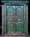 M57 Colonial Carved Door in Green Color