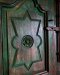 M57 Colonial Carved Door in Green Color