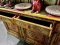 3SB7 Vintage Green Hand Painted Sideboard