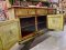 3SB7 Vintage Green Hand Painted Sideboard