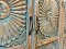 4SB16 Colonial Style Carved Sideboard in Blue