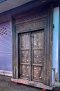 Indian Hard Wood Door with Carving and Brass