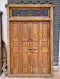 XL43 Wide English Door with Vintage Glass