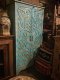 CTL9 Carved Cabinet in Blue Color