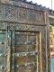 L84 Antique Door with Brass on Iron Bars