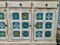 3SB3 White Sideboard with Ceramic Tiles Decor