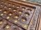 DT5 Indian Dining Table with Brass and Carving