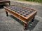 CT7 Coffee Table with Brass and Carving