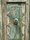 M9 Carved Vintage Door in Green Color