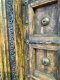 M63 Vintage TeakWood Door in Yellow Color