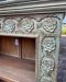 BRT3 Display Cabinet with Carved Flowers