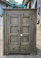 CTM6 Carved Cabinet in Gray Color