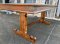 DT2 Wooden Dining Table with Brass