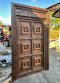 L89 Rare Indian Solid Door with 3 Levels Frames